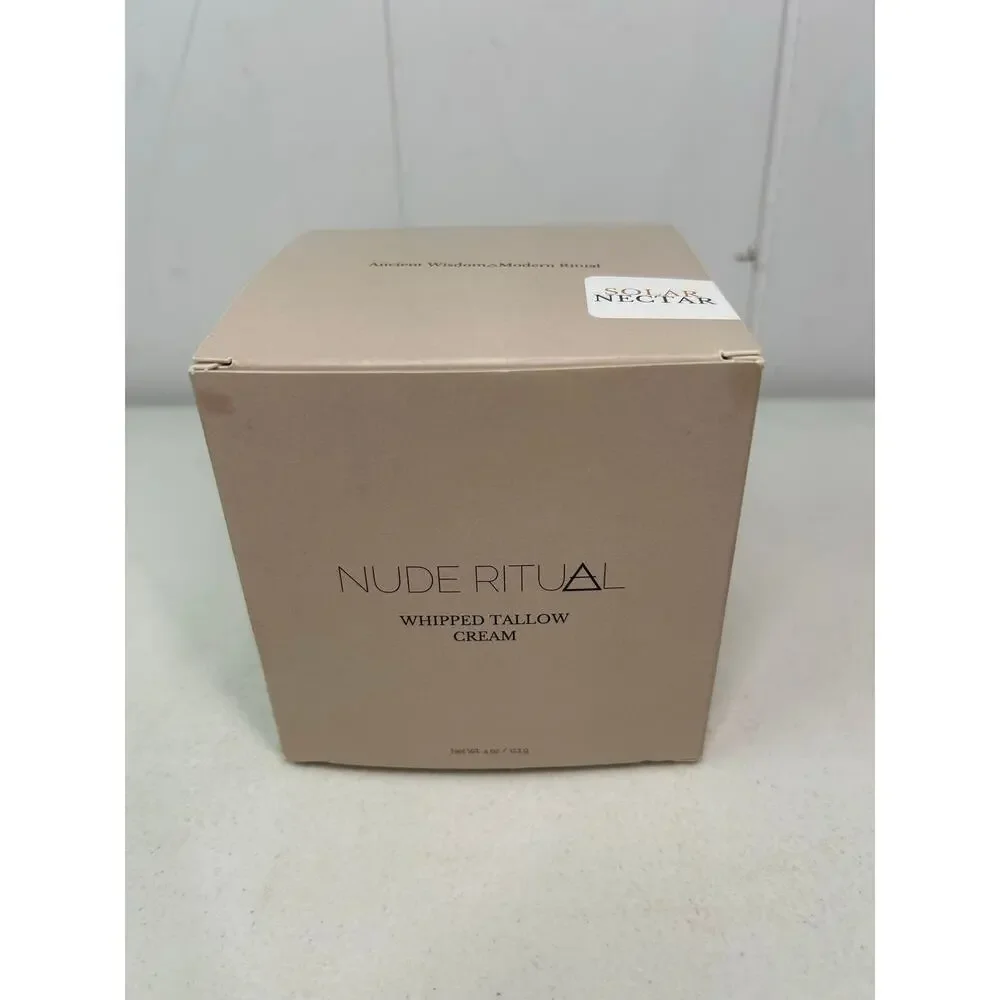 Nude Ritual Whipped Tallow Cream. Skin and Body Moisturizer Passionfruit  NIB